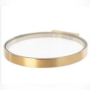 Gorgeous Gold Round Wall shelf